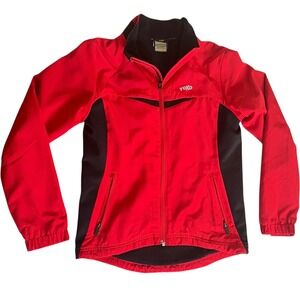 TOKO Swiss Engineering Women's Red Black Full Zip Jacket Size S